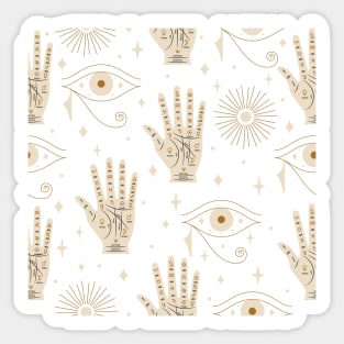 Palmistry Pattern Sticker